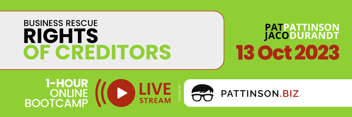 PattinsonBiz Bootcamp - 13 October 2023